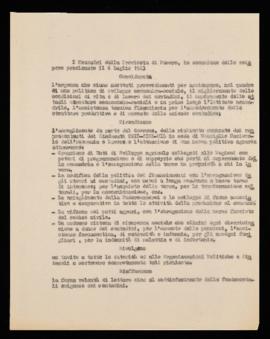 Comunicato sciopero 6 luglio 1963