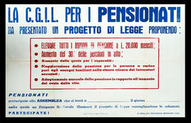 &quot;La Cgil per i pensionati&quot; - [196- ]