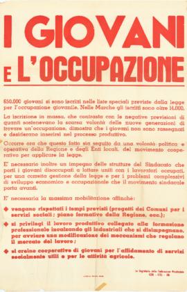 &quot;I giovani e l&#039;occupazione&quot; - [1977]