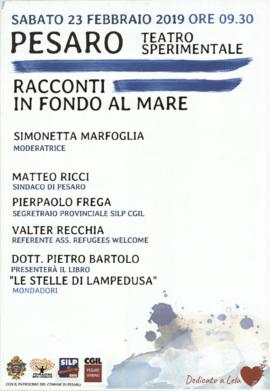 “Racconti in fondo al mare” - 2019