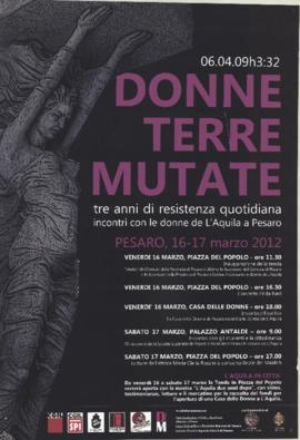 “Donne terre mutate” - 2012