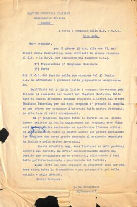 [Commissione federale di controllo della Federazione provinciale di Pesaro e Urbino del Partito comunista italiano]
