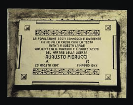 [Lastra del partigiano Augusto Fiorucci]