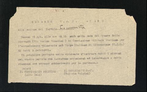 Original Oggetto digitale not accessible
