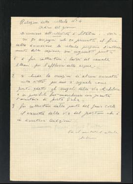 &quot;Relazione della Cellula numero 4 [della Sezione di Fano del Partito comunista italiano - PC...