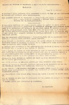 &quot;Riunione del Comitato di Segreteria - ANPI - Co.Ge.Va - Cofalmeccanica&quot;