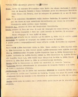 &quot;Verbale della Assemblea Generale del 28/7/1949&quot;