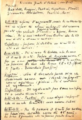 &quot;Riunione Giunta d&#039;Intesa&quot;