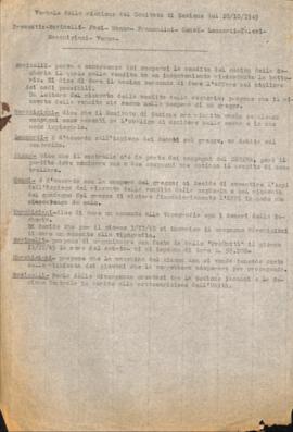 &quot;Verbale della riunione del Comitato di Sezione del 28/10/1949&quot;