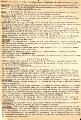 &quot;Verbale di riunione degli amministratori e Comitato di coordinamento&quot;
