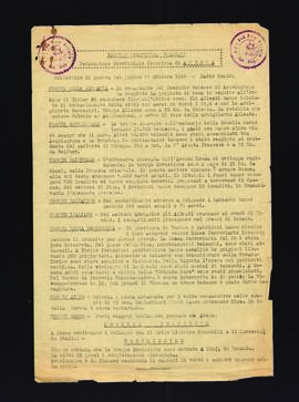 &quot;Bollettino di guerra del giorno 11 ottobre 1944 - Radio Londra&quot;